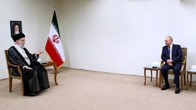 Putin'den Hamaney i�in taziye mesaj�