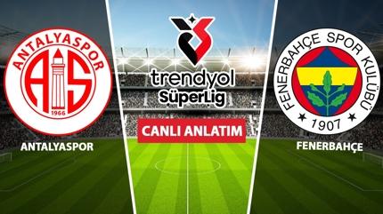 CANLI: Antalyaspor - Fenerbah�e