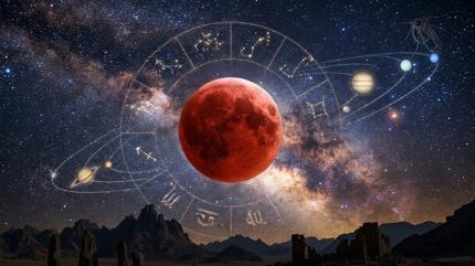 Kanl� Ay tutulmas� 2 bur� i�in geliyor! Aksiliklere �imdiden haz�r olun