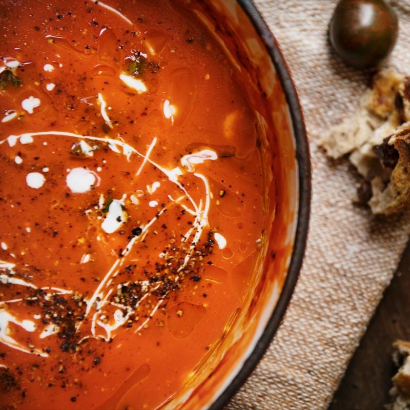 Domates �orbas� tarifi! K�vam� tam, lezzeti �ok