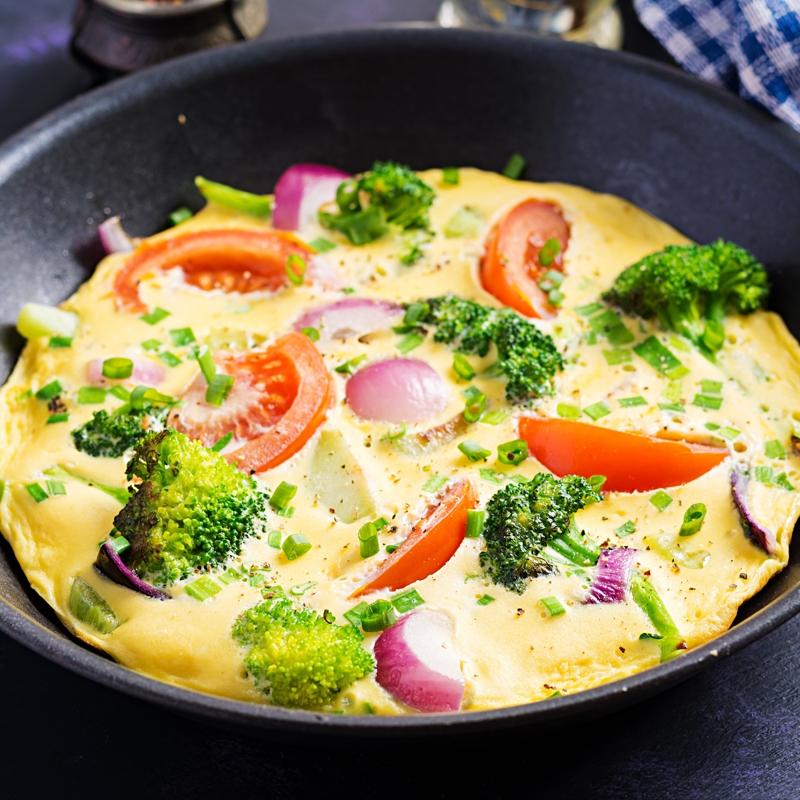 Susatmayan omlet tarifi! Az tuzlu bol besleyici