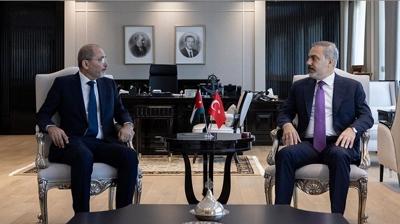 Ankara-Amman hatt�nda s�cak temas: Bakan Fidan b�lge akt�rleriyle devrede