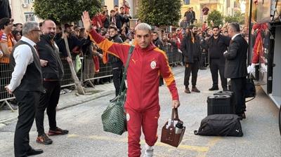Galatasaray kafilesi Alanya'da