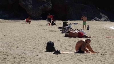 G�neyde yaz provas�! Sahiller doldu, deniz keyfi ba�lad�