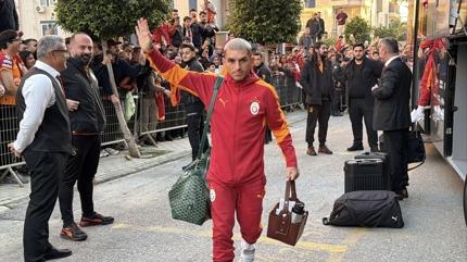 Galatasaray kafilesi Alanya'da