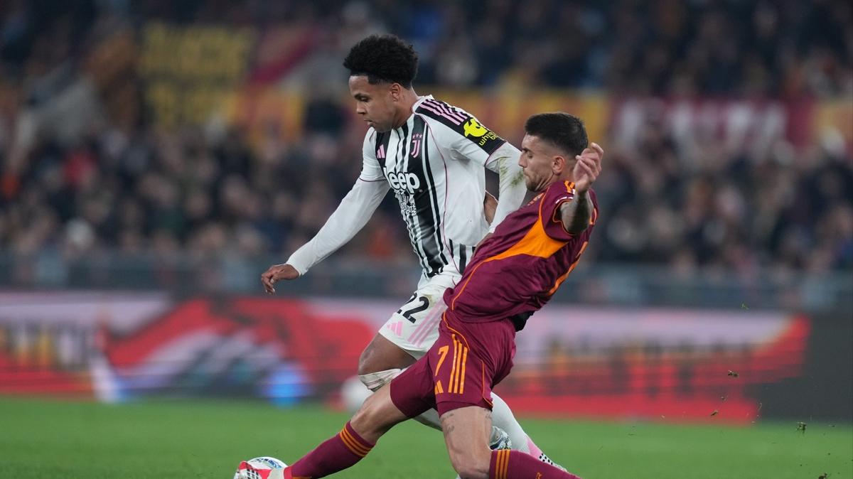 Roma Juventus Berabere  Zeki �elik Kenan Y�ld�z  Serie A Ma��. foto�raflar� resimleri