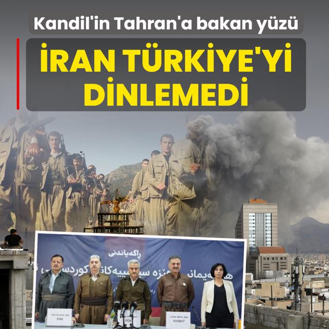 Kandil'in Tahran'a bakan y�z�! �ran T�rkiye'yi dinlemedi