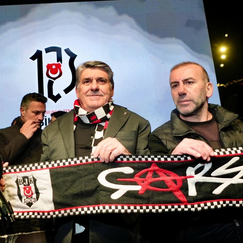 Serdal Adal�: Be�ikta� i�in her zaman her yerde beraberiz