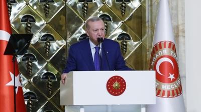 Ba�kan Erdo�an'dan d�nyaya net mesaj: T�rkiye, hakk'�n, hakikatin taraf�nda