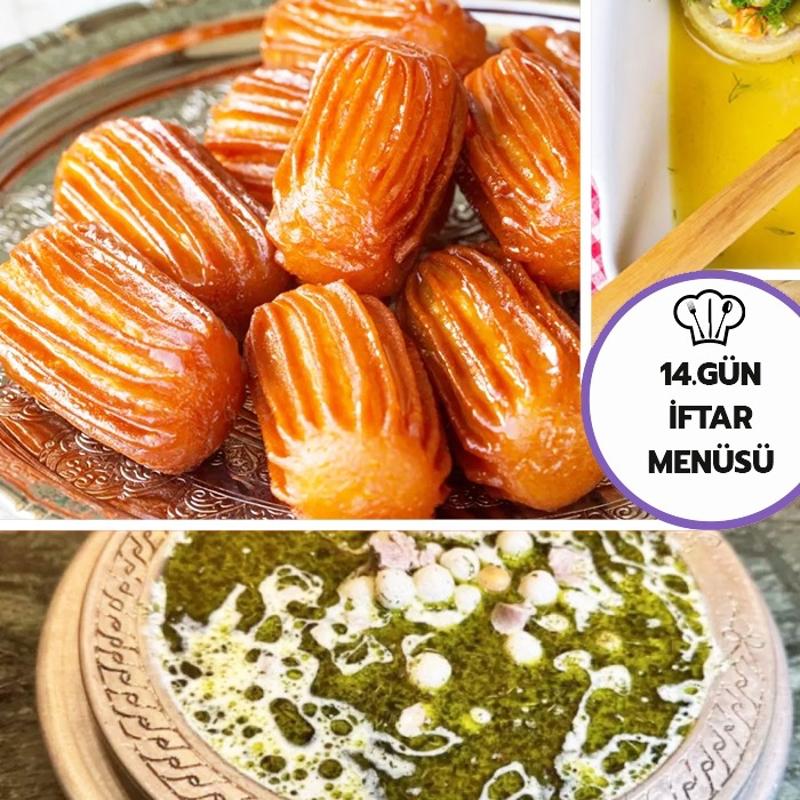 Bug�n ne pi�irsem? 4 Mart iftar men�s�nde Yo�urtlu yuvalama ve tulumba var