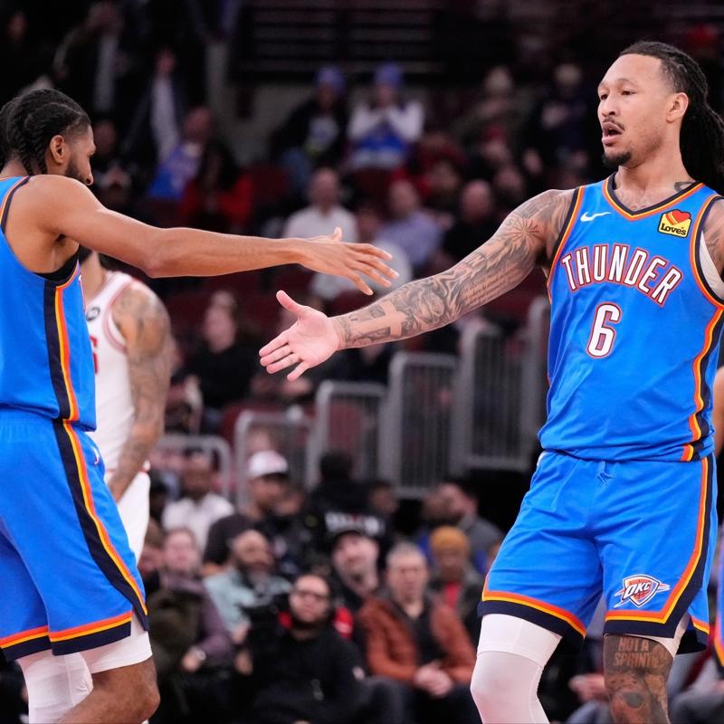 Shai Gilgeous-Alexander'�n olmad��� ma�ta Thunder, Bulls'u devirdi