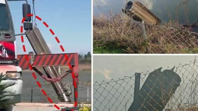 �ran'dan ate�lenen f�ze d���r�ld�! MSB duyurdu