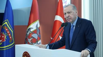 �ran'dan ate�lenen f�ze! Ba�kan Erdo�an: Uyar�lar�m�z� en net bi�imde yap�yoruz