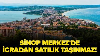 Sinop Merkez'de icradan sat�l�k ta��nmaz!