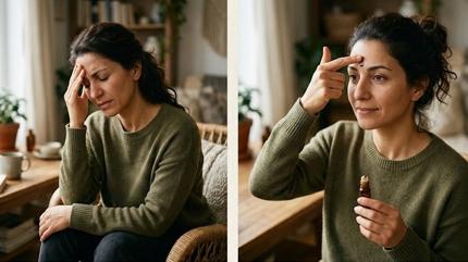 1 damla s�rmek yetiyor: Oru�luyken ba� a�r�s�na iyi geliyor