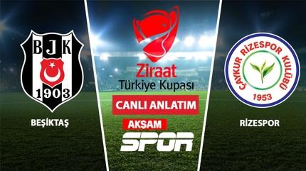 CANLI: Be�ikta� - �aykur Rizespor