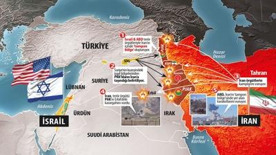 �nce kara harekat� sonra tampon b�lge... �ran'� PKK'yla par�alama plan�