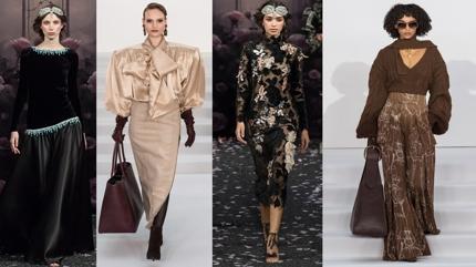 Saray ihti�am� podyuma ta��nd�: 2026 Sonbahar/K�� Koleksiyonu b�y�ledi
