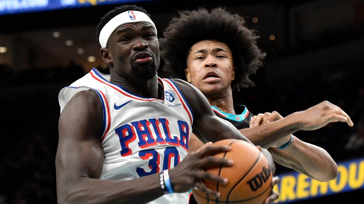 Adem Bona Philadelphia 76ers Utah Jazz foto�raflar� resimleri