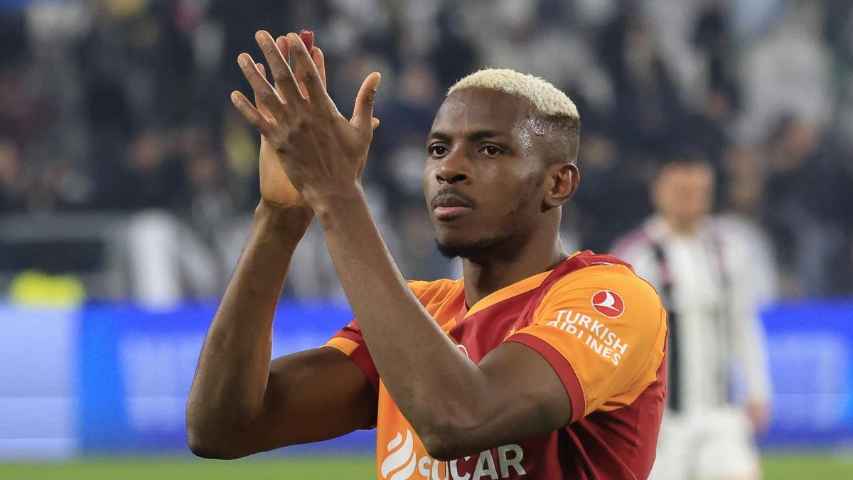 victor osimhen galatasaray bayern m�nih foto�raflar� resimleri
