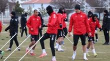 Sivasspor, Ke�i�reng�c� ma�� �ncesi �al��malar� s�rd�rd�