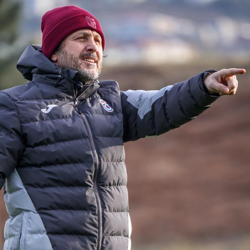 Trabzonspor'da Kayserispor mesaisi ba�lad�
