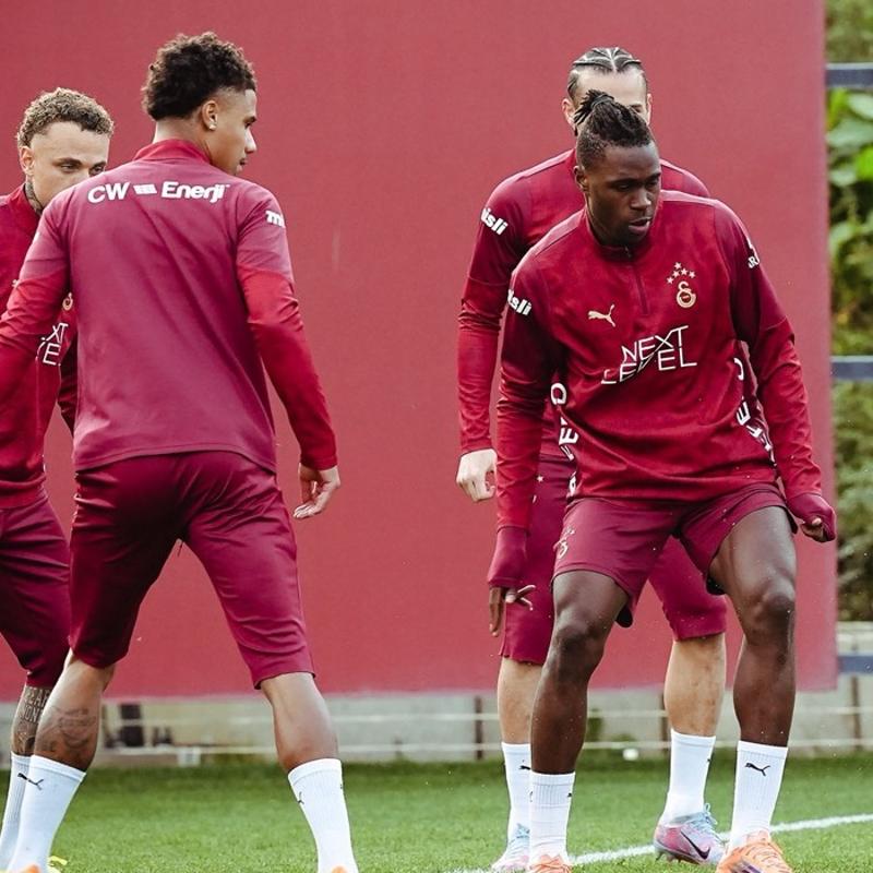 Galatasaray, kritik derbinin haz�rl�klar�n� tamamlad�