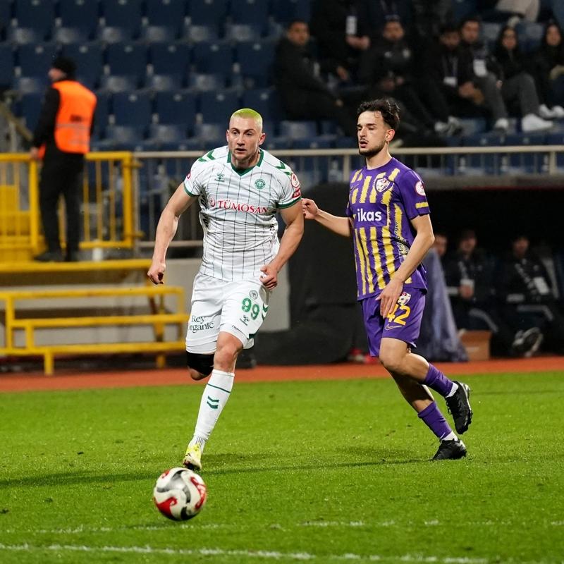 Konyaspor, tek golle �eyrek finalde