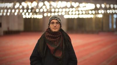 Filistin direni�inden etkilenen �spanyol gen� �stanbul'da M�sl�man oldu