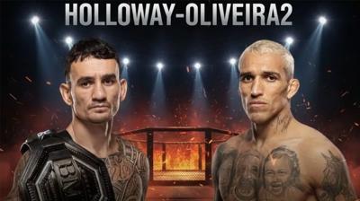 Max Holloway- Charles Oliveira 2 ne zaman, saat ka�ta ve hangi kanalda? UFC 326�