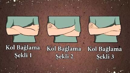 Ki�ilik testi: Kolunu ba�la, sonucu ��ren! Lider misin, zeki mi? Yoksa...