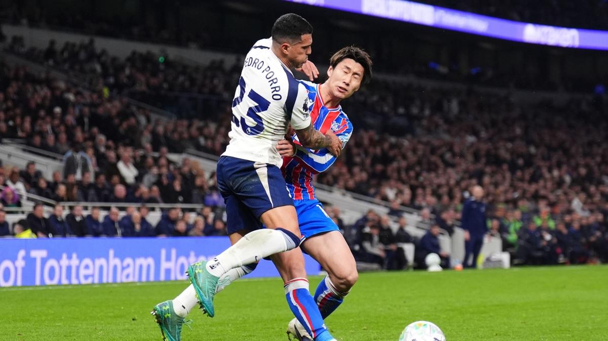 tottenham crystal palace premier lig foto�raflar� resimleri