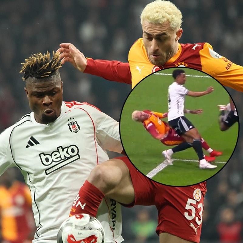 Derbide penalt� itiraz�! ��te ceza sahas�nda ya�ananlar...