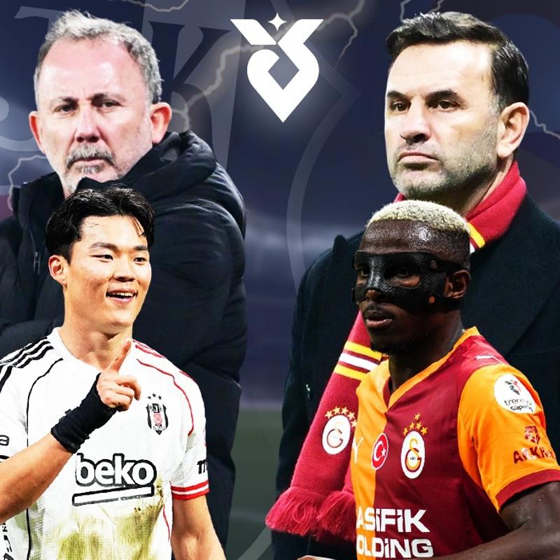 Dolmabah�e'de dev kap��ma! Be�ikta�'�n konu�u Galatasaray: ��te muhtemel 11'ler...