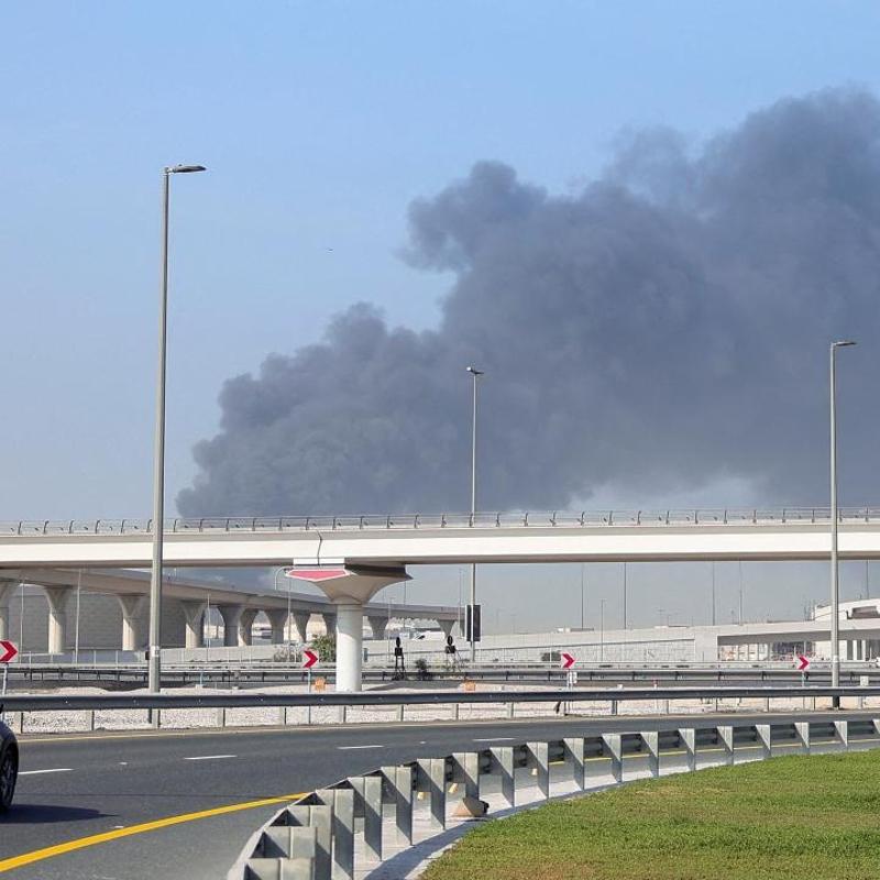 Dubai'de hava savunma sisteminden d��en �arapnel 1 can ald�