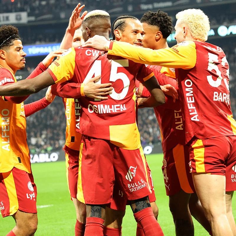 Galatasaray bu sezon ilk kez derbi kazand�