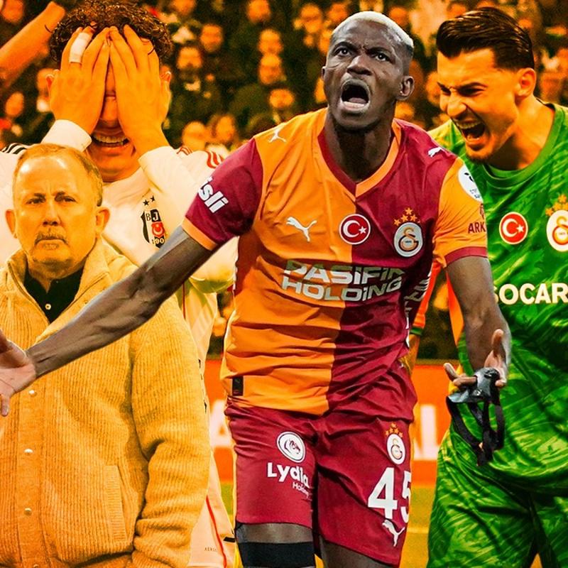 MA� SONUCU: Be�ikta� 0-1 Galatasaray