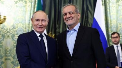 Rusya-�ran hatt�nda temas: Putin ve Peze�kiyan telefonda g�r��t�