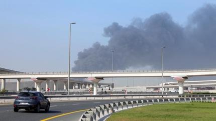 Dubai'de hava savunma sisteminden d��en �arapnel 1 can ald�