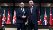 Starmer ile g�r��t�! Ba�kan Erdo�an'dan �ran diplomasisi 