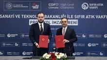 Sanayi ve Teknoloji Bakanl��� ile S�f�r At�k Vakf� aras�nda i�birli�i protokol� imzaland�