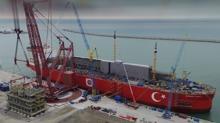 T�rk do�al gaz�nda yeni a�ama! 2 bin 500 tonluk dev entegre edildi