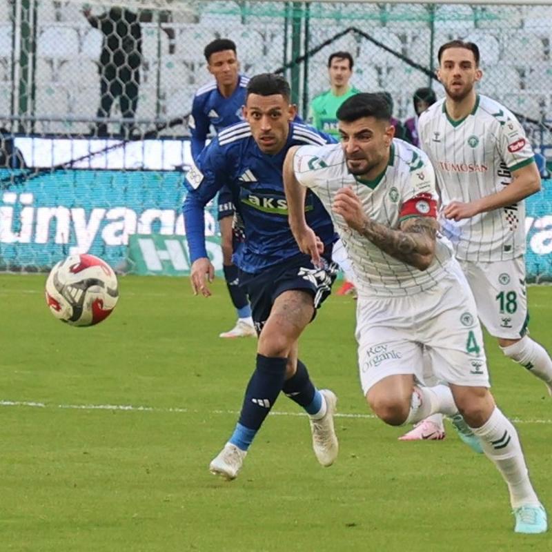 Konya'da kazanan ��kmad�! Puanlar payla��ld�