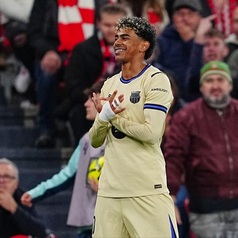 Lamine Yamal att�, Barcelona deplasmanda kazand�