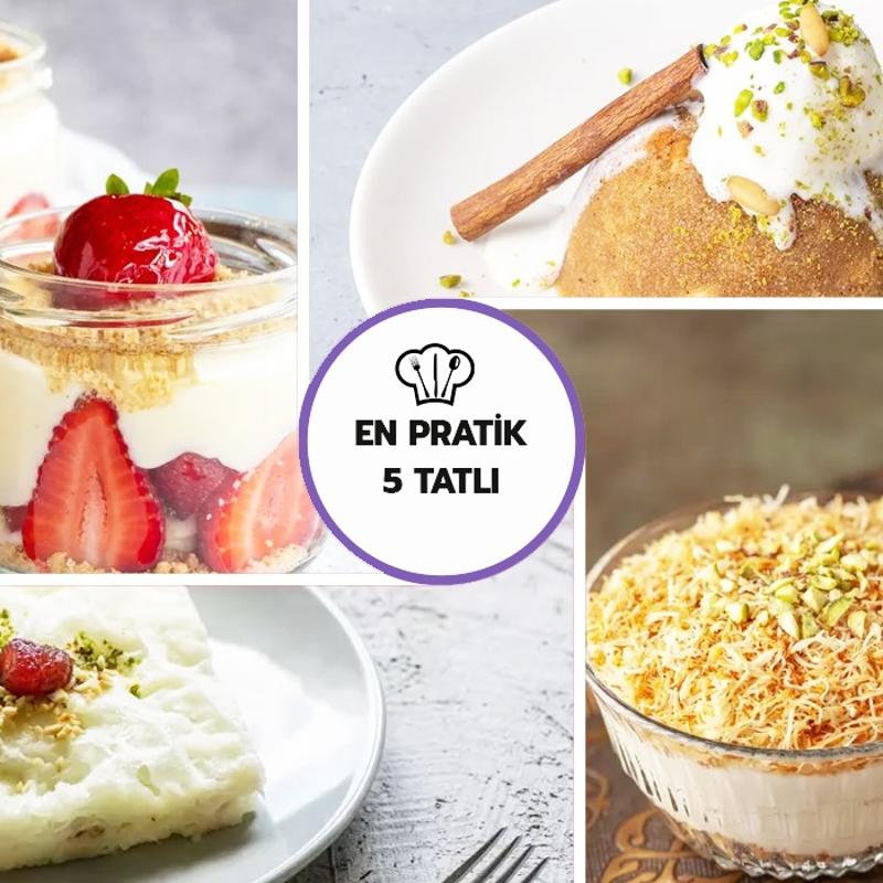 Ramazan'da en pratik 5 tatl� tarifi: Az malzemeyle m�kemmel tatl�lar burada