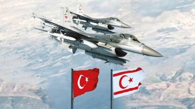 F-16'lar KKTC'ye konu�lanacak