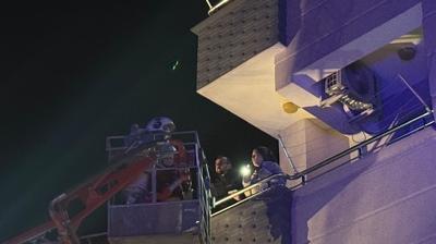 Hatay'da 5 katl� binada yang�n: 30 ki�i kurtar�ld�