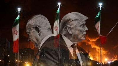 Orta Do�u'da sava� 9.g�n�nde! Tahran'da petrol tesisi vuruldu