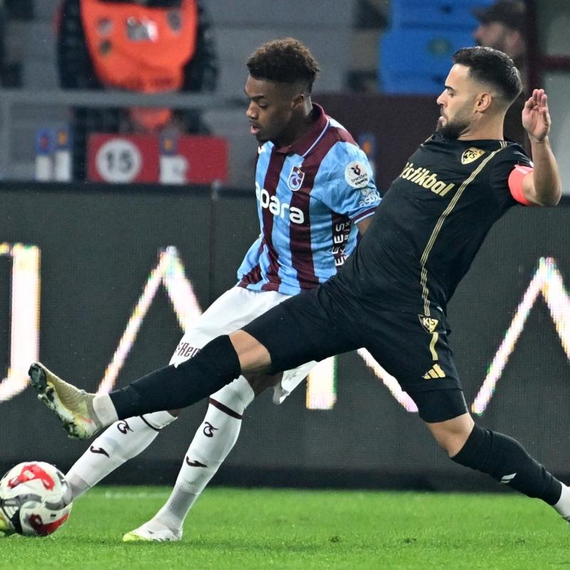 Trabzonspor ile Kayserispor, 58. kez rakip olacak