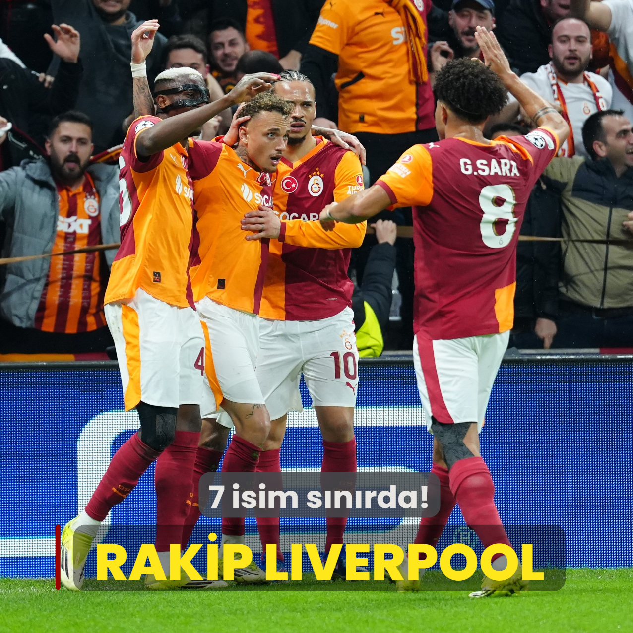 Galatasaray'�n rakibi Liverpool! 7 isim s�n�rda